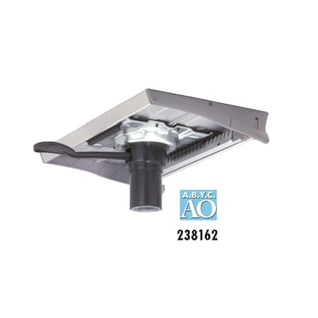 Attwood Attwood 238162-1 238 Series Seat Mount - Plated Steel, Right Handle, 3' Degree Tilt 238162-1